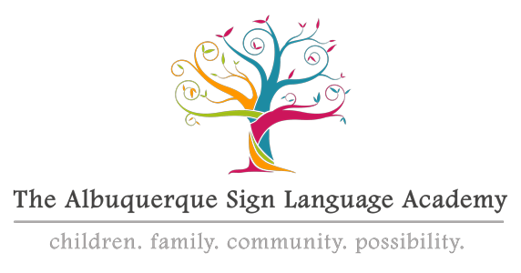 The Albuquerque Sign Language Academy Logo